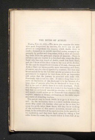 The Ruins of Athlit.