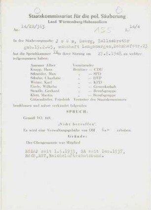 Joos, Georg