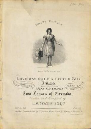Love was once a little boy : a ballad