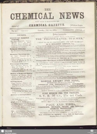 No. 33. July 21, 1860