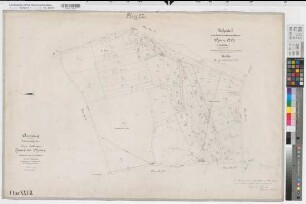 Heven (Witten), Zusammenlegung Heven, Bl.22 Urkarte I Heven Flur 27