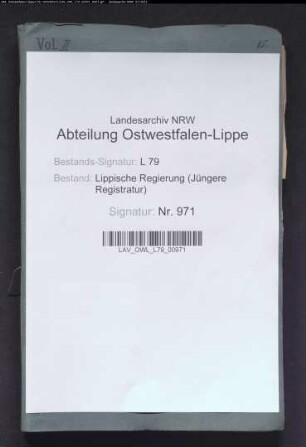 Zahlung der Matrikularbeiträge zur Bundeskasse, Band 2