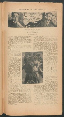 La audacia de Nelson White (Memorias de John Ranbet) - (Continuación) : Sherlock Holmes en la Argentina
