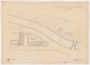 Jugoslawische Gesandtschaft, Berlin-Tiergarten: Lageplan 1:500