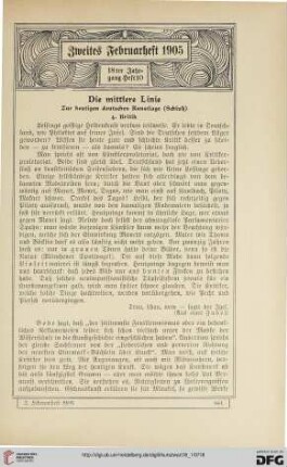Heft 10 (2. Februarheft 1905)