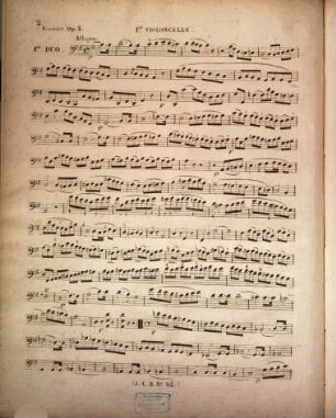 Petits duos concertants : pour 2 violoncelles à l'usage des commençants, sans l'emploi du pouce ; op. 3