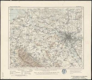 Bl. 286: Hannover, 1906 : 286 : Hannover. - Aufgenommen 1896, hrsg. 1904, einz. Nachtr. 1906. - Berlin , 1906. - 1 Kt. : mehrfarb.