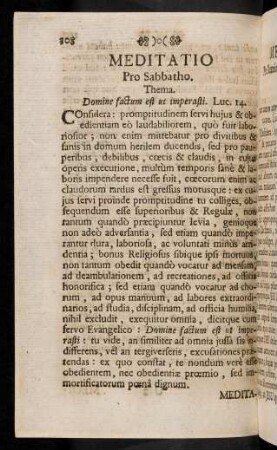 308-319, Meditatio Pro Sabbatho; ...