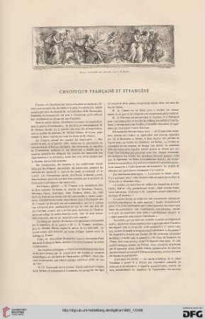 Chronique française et étrangère