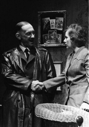 Szenenbilder aus "Affäre Blum" von Erich Engel und R. A. Stemmle. Volksbühne Berlin, 29.05.1961