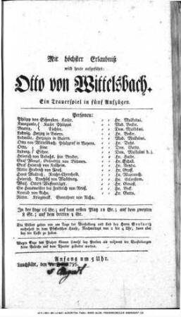 Otto von Wittelsbach