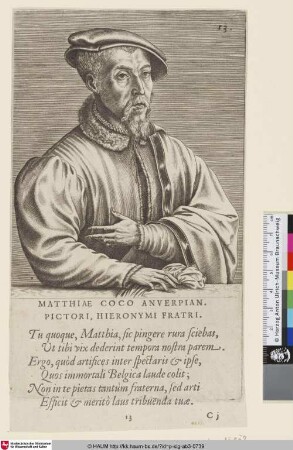 Matthiae Coco Anverpian [Mathijs Cock]