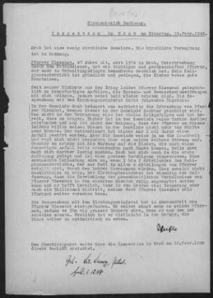Grab: Inspektionsbericht 1948