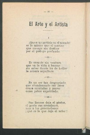 El arte y el artista