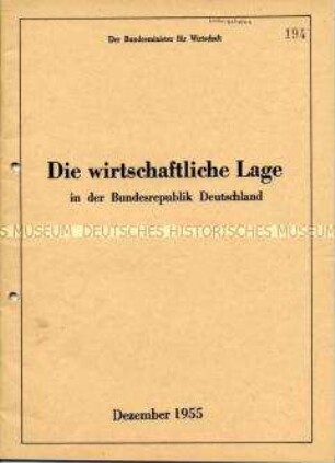 Dokumentation des Bundesministeriums für Wirtschaft