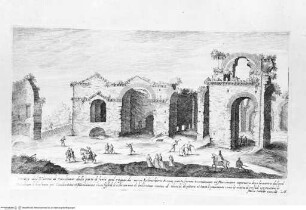 Vestigi delle antichità di Roma, Tivoli, Pozzuolo e altri luochi, Tafel 26: Vestigij delle Therme di Dioclitiano ...