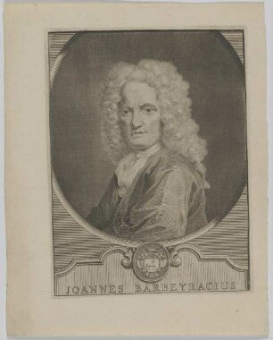 Bildnis des Johannes Barbeyracius