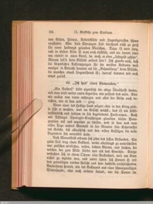 66. "Ich hatt' einen Kameraden."