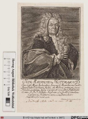 Bildnis Johann Moritz Hoffmann
