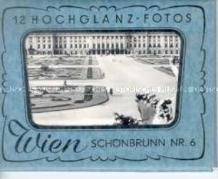 Ansichten-Fotomappe von Schloss Schönbrunn, Wien