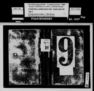 1. Ersatz-Maschinengewehr-Kompanie des XIV. Armeekorps