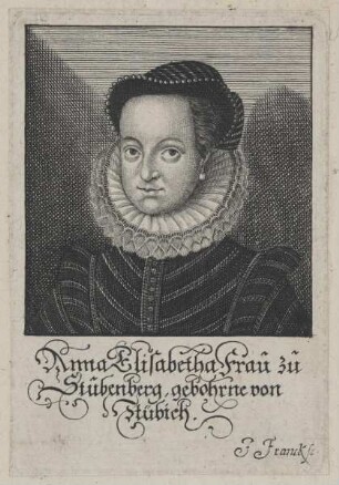 Bildnis der Anna Elisabetha zu Stubenberg