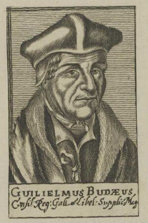 Bildnis des des Guilielmus Budaeus