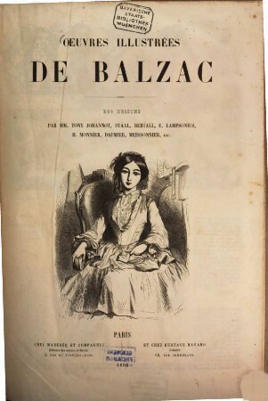 Oeuvres illustrées de Balzac, 2