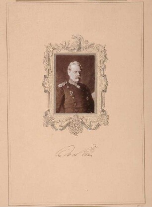 Bildnis von Albrecht Graf von Roon (1803-1879)