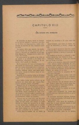Capítulo VIII - Los amigos del marqués