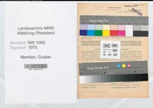 Entnazifizierung Gustav Menken, geb. 06.09.1904 (Konstrukteur)