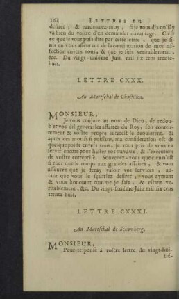 Lettre CXXX. - CXXXIX.