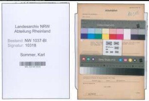 Entnazifizierung Karl Sommer , geb. 14.03.1898 (Ladeschaffner)