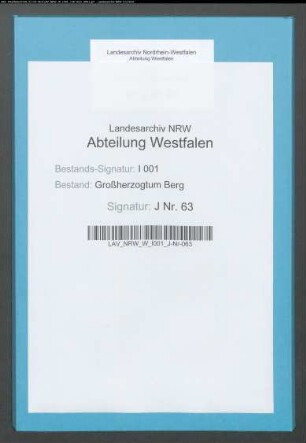 Intelligenzsachen, Mairie Senden
