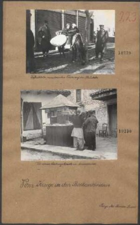 Vor einem Zeitungskiosk in Mazedonien