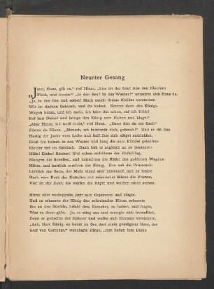 Neunter Gesang