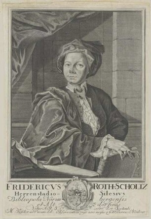 Bildnis des Fridericvs Roth-Scholtz