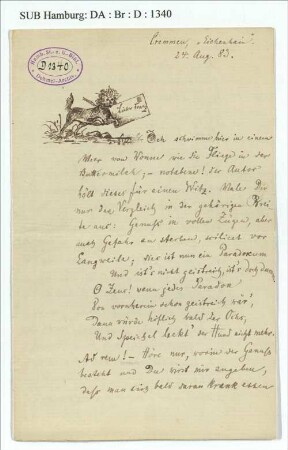 Brief an Franz Oppenheimer