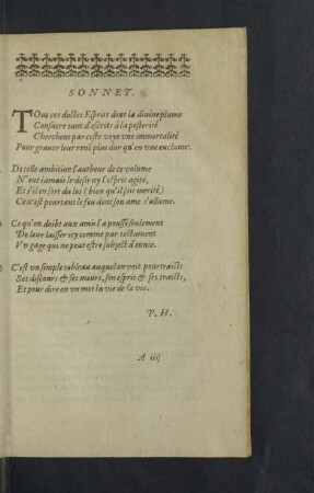 Sonnet.