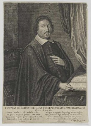 Bildnis des Casparvs de Carpentier