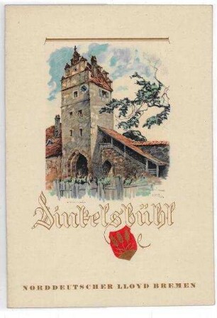 Zweites Frühstück auf der "Columbus", 3. Frühlingsreise 1935 nach Madeira