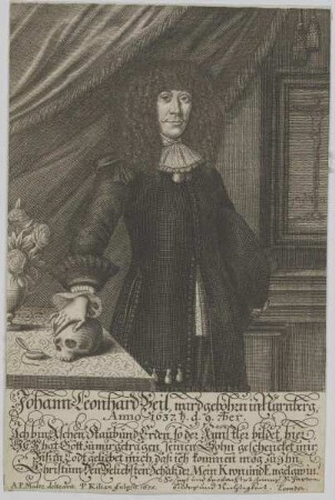 Bildnis des Johann Leonhard Beil