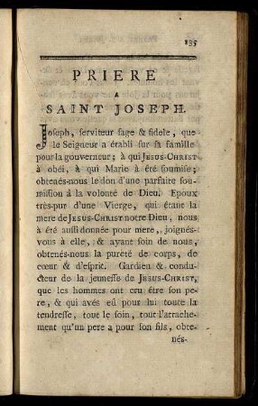 Priere A Saint Joseph.