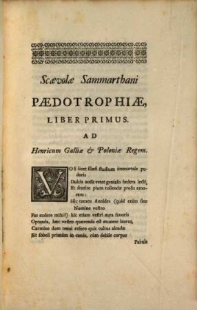 Paedotrophiae libri III.