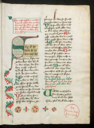 Psalmen, dt. (unvollst.)