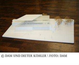 Nizza am Main - Wettbewerbsmodell, Gesamtgebäude