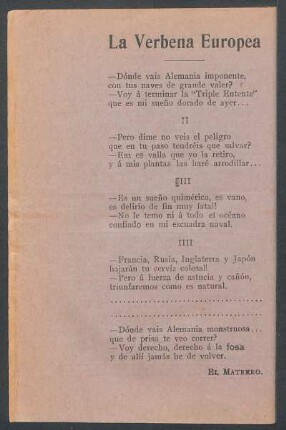 La Verbena Europea