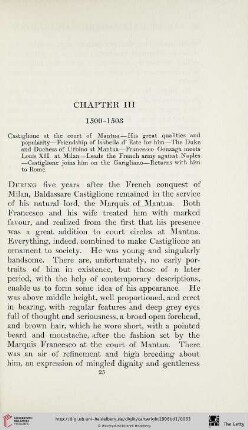 Chapter III: 1500-1503