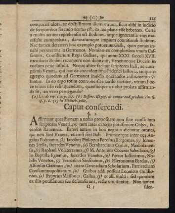 125-137, Caput conferendi.