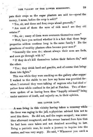 The Lower Law,